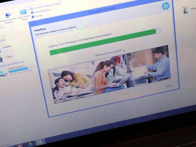 Cómo instalar la impresora multifuncional HP DeskJet 1515? Paso a paso  español latino - YouTube