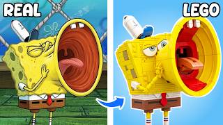 LEGO SpongeBob: I Created the Funniest SpongeBob Designs! | OMG Bricks