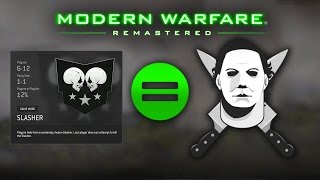 NEW MODE "SLASHER"! MICHAEL MYERS Hide And Seek in MODERN WARFARE REMASTERED!