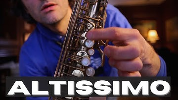 How to Play Altissimo Saxophone - Try this easy method!