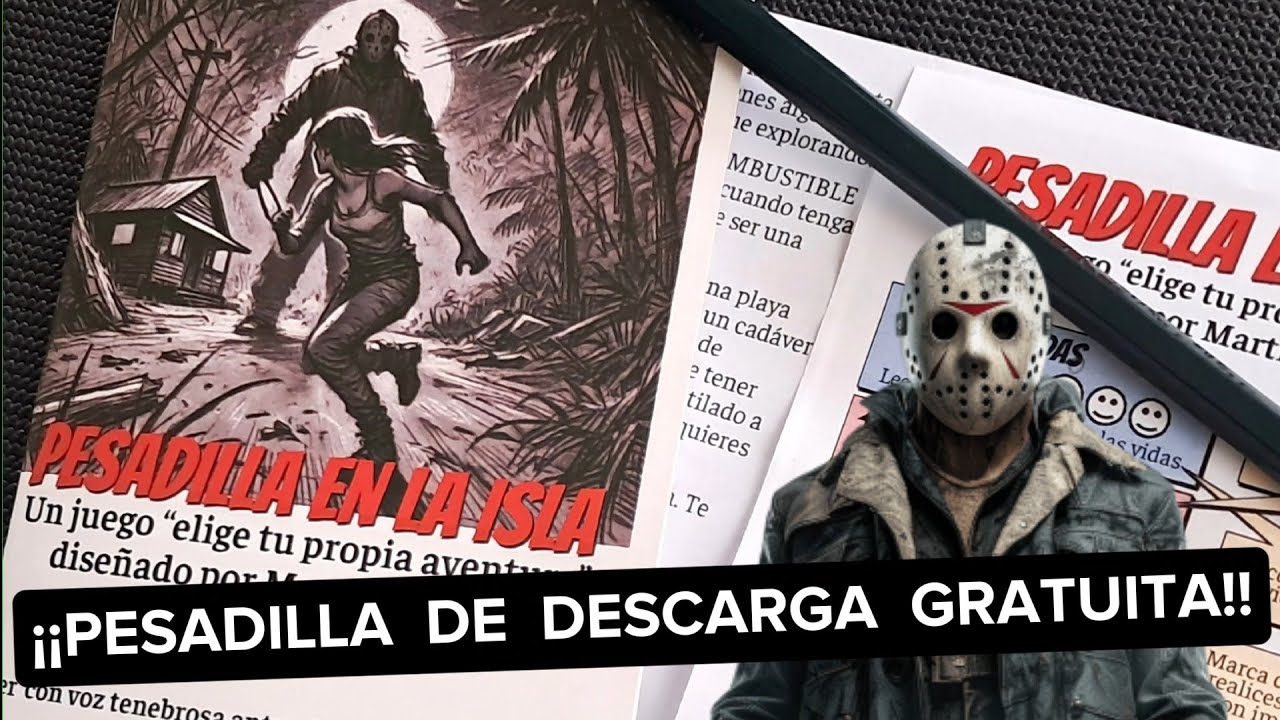 PESADILLA EN LA ISLA | PARTIDA Y RESEÑA DE PRINT AND PLAY