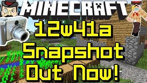 Minecraft 1.4 SNAPSHOT 12w41a Out Now !