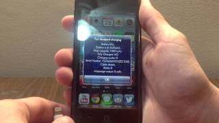 iBatteryInfo - Shows Information About Battery When Plugging in and out of Power screenshot 3