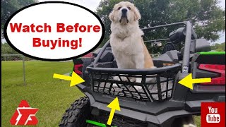 Tusk Cargo Barricade For Kawasaki Krx Unboxing, Install, & Review. Warning Watch Before Buying