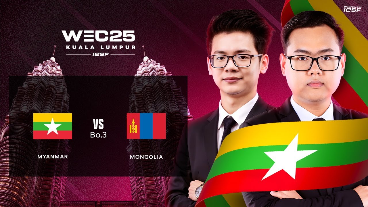 [Official Restream]MLBB I ESF WEC25 | DAY 1 Burmese 🇲🇲 LIVE🔴