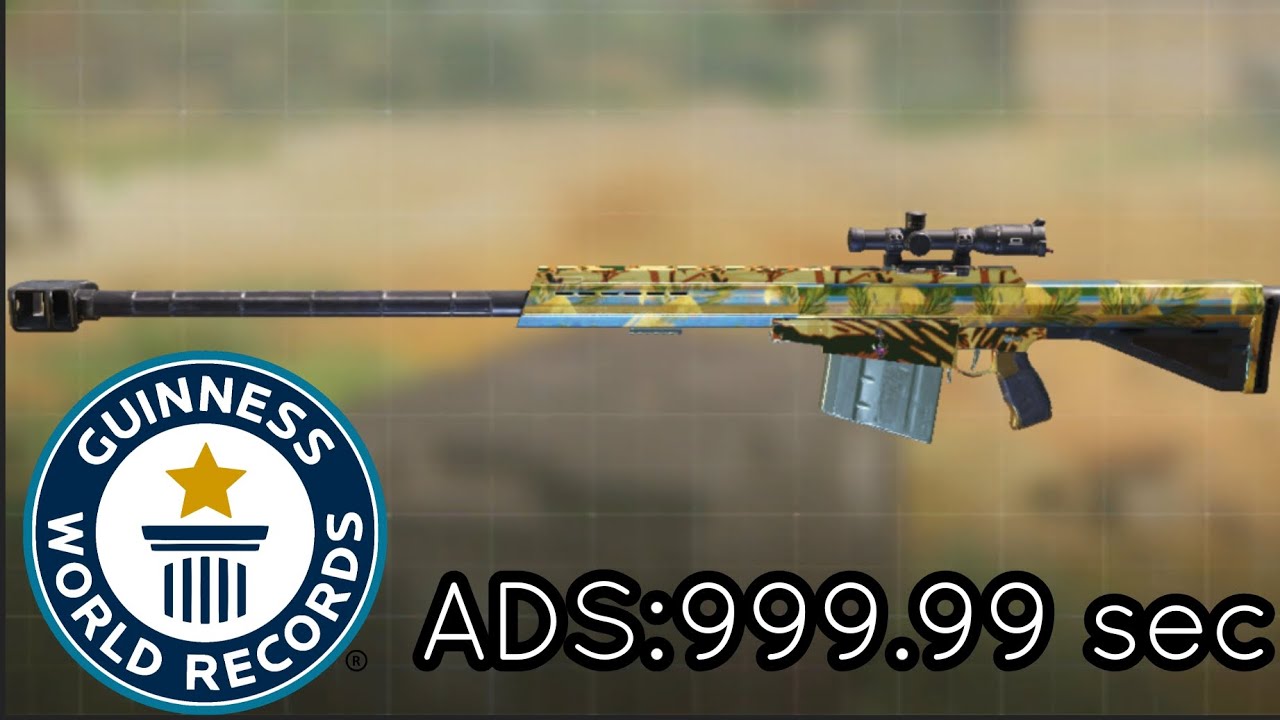 Slowest ADS In A Sniper In Cod Mobile