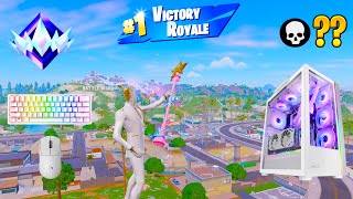 SteelSeries Apex Pro TKL ASMR 😴 Unreal Ranked 🏆 Satisfying Keyboard Fortnite 360 FPS 4K