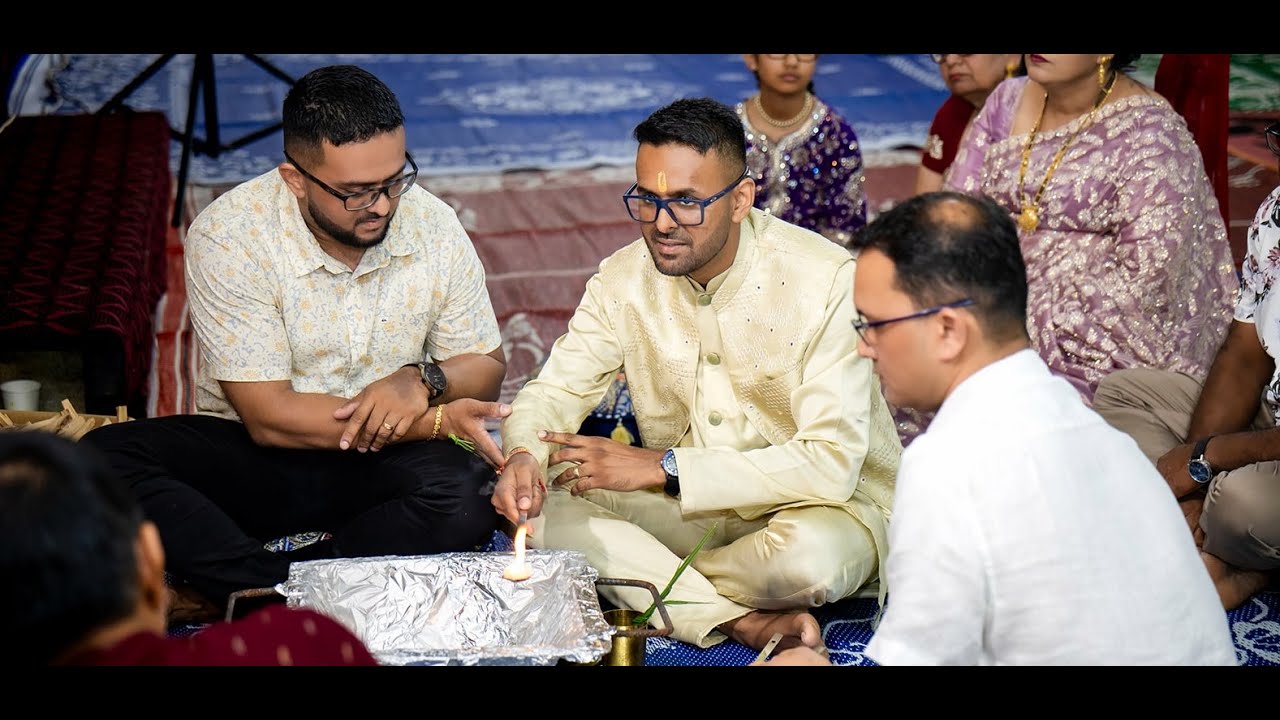 Krishneel's Wedding Pooja