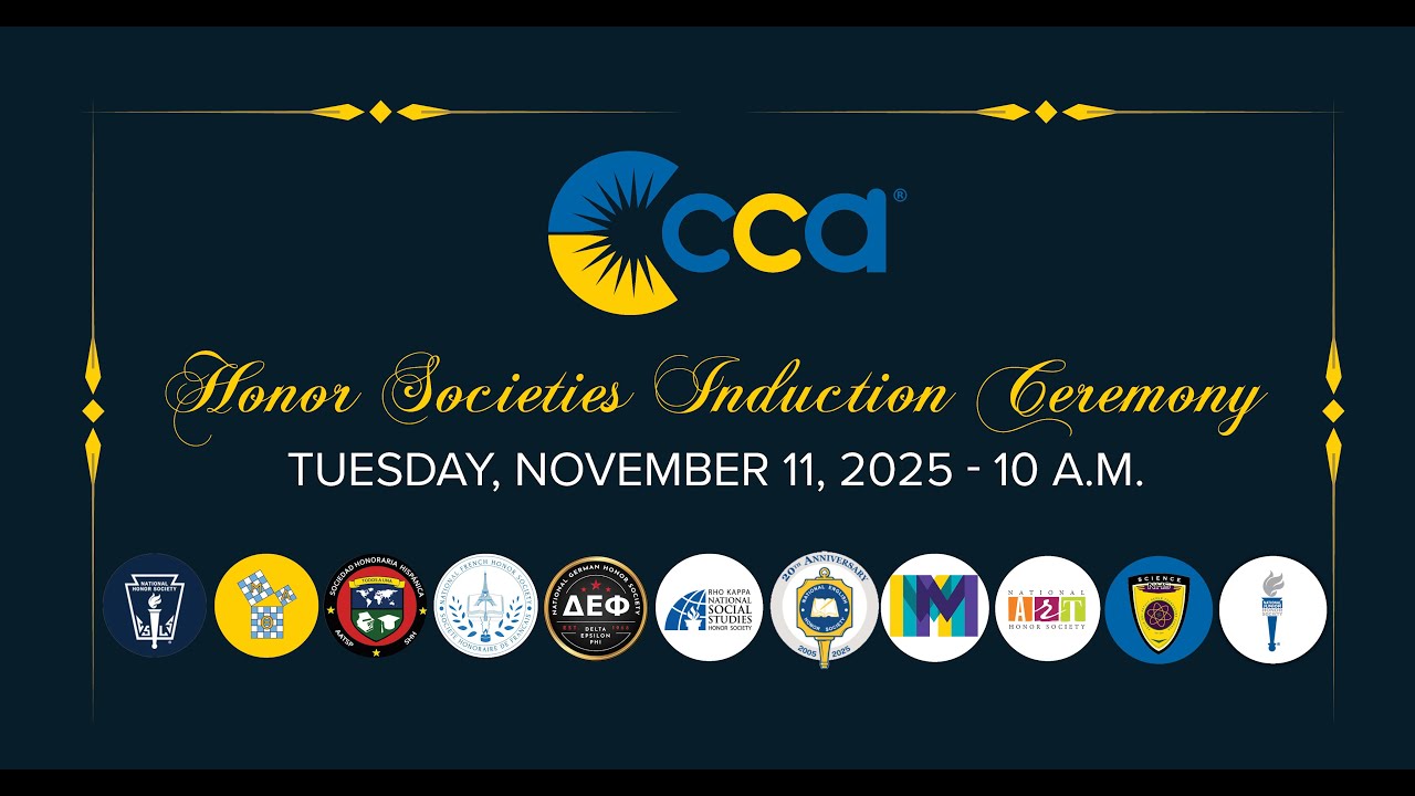 2025-26 Honor Society Induction Ceremony – Malvern, PA – 10 a.m.