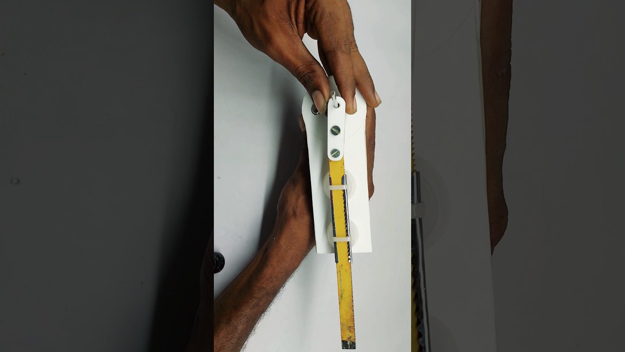 Saw blade 🔥 connected in rs-775 dc motor