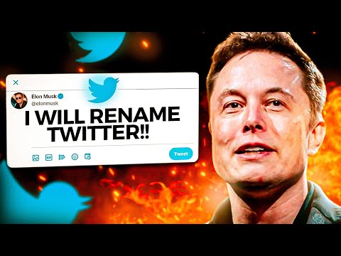 Elon Musk Bought Twitter For $43B And Renamed It!