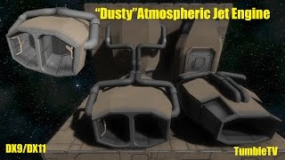 Dusty Jet Engine, Space Engineers Mod