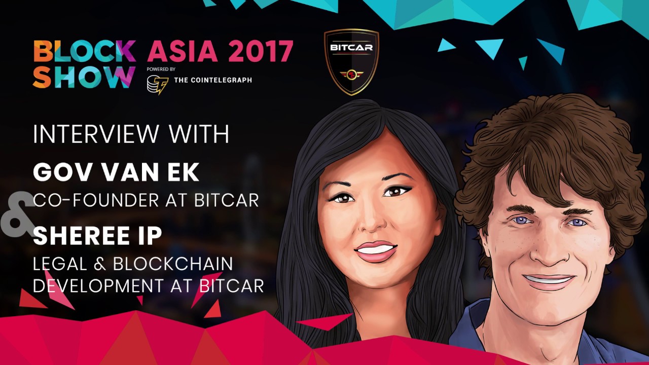 BlockShow Asia 2017: Interview with Gov Van Ek and Sheree Ip