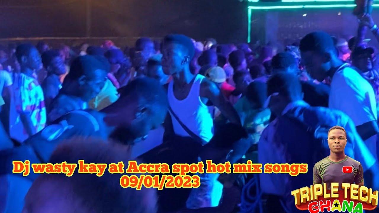 Hot!!🔥Fameye and Dj wasty kay at Benso Accra Spot live performance. 08