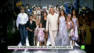 Francis Montesinos vuelve a las pasarelas rodeado de niños