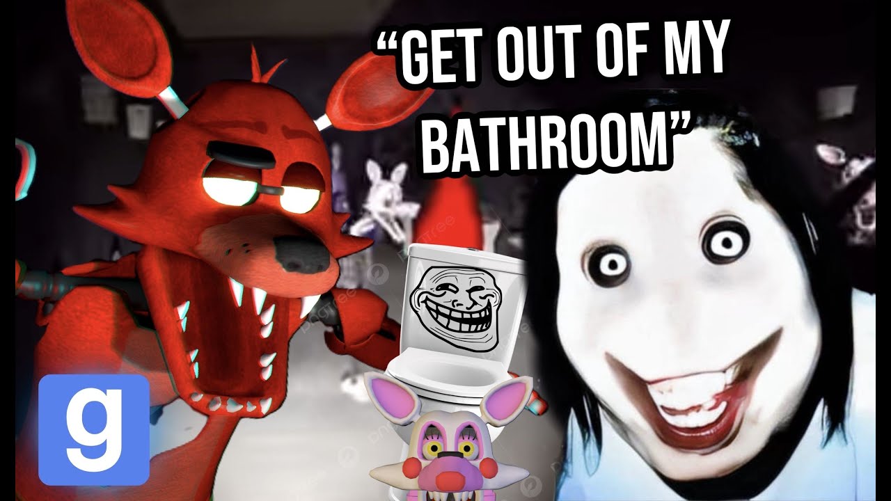 BREAKING INTO JEFF THE KILLER'S HOUSE IN GMOD! (Garry's Mod Five Nights at Freddy's Horror Map)
