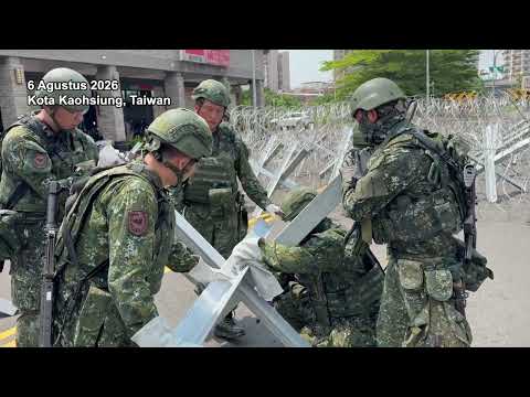 Taiwan Uji Pertahanan Multidimensi dalam Latihan Militer Han Kuang