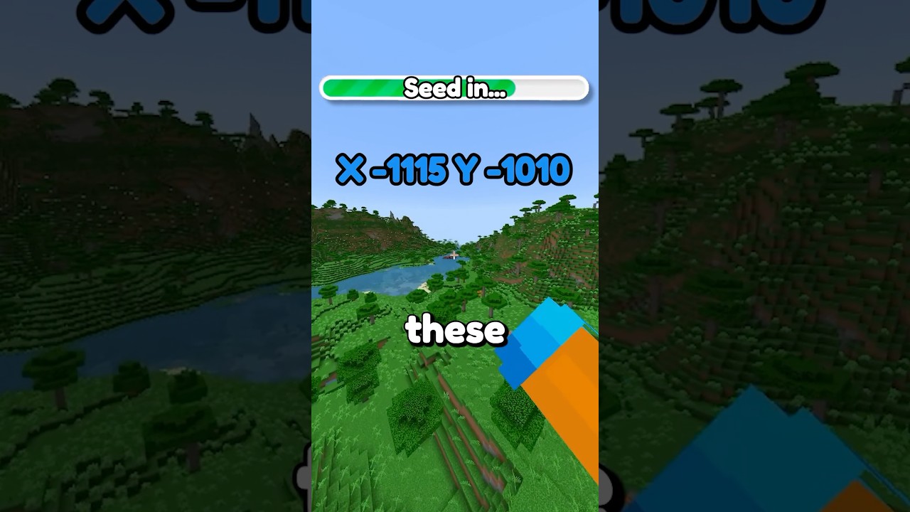 Best Seed To Beat Minecraft Bedrock! ⚔️