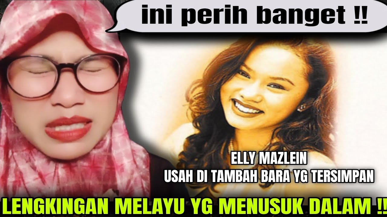 PERIH BANGET.. INI LAGU APA JERITAN LUKA‼️ELLY AZLEIN ( Lina pom pom ) 🇲🇾 REACTION Medhok 