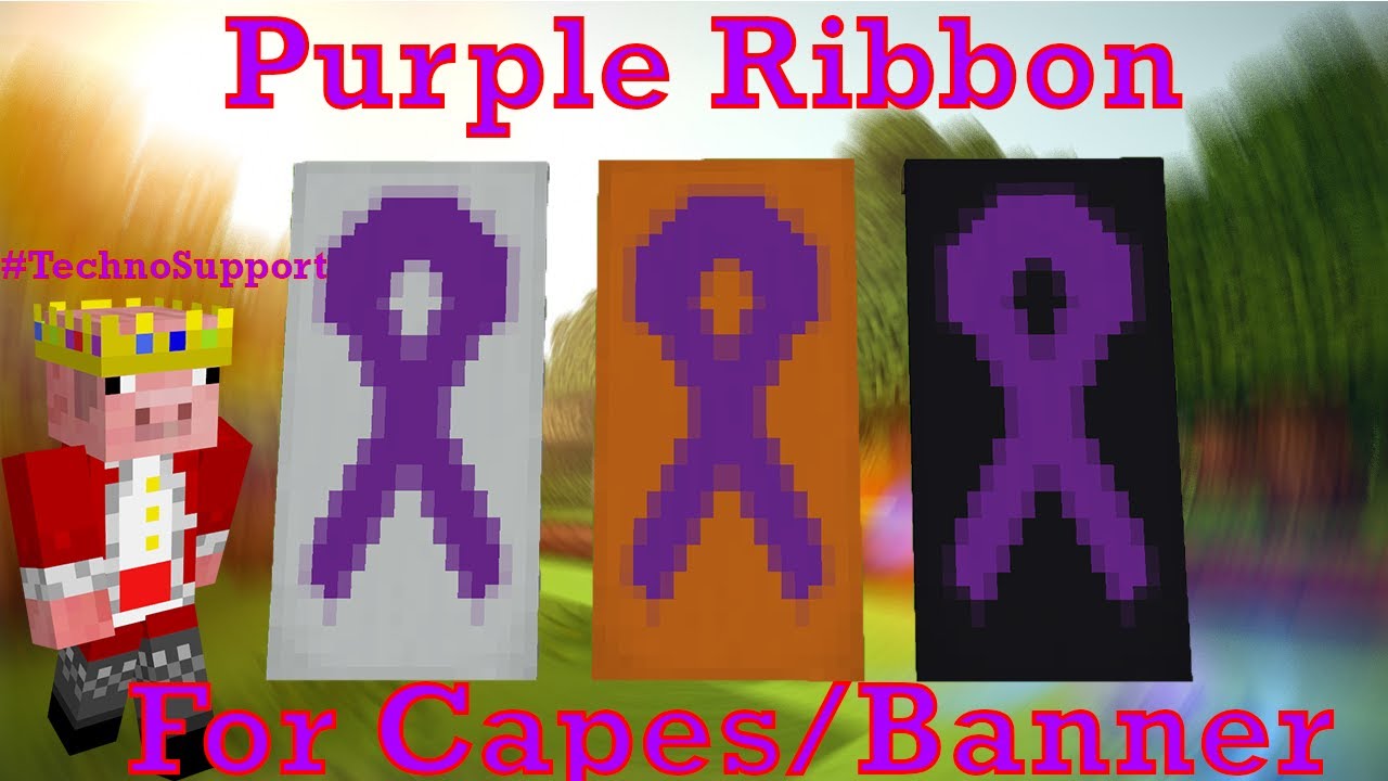 TECHNOBLADE SUPPORT banner/cape (