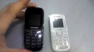 Обзор Samsung E1202 Dual Sim Vs Samsung E1200