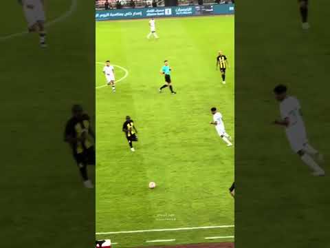 إبداع رياض محرز في ديربي جدة الاهلي السعودي 1 الاتحاد السعودي 0