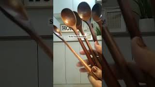 Wooden Spoons, 6 Pieces Wood Soup Spoons for Eating Mixing Stirring Wooden Spoons, 6 Pieces Wood Soup Spoons for Eating Mixing Stirring