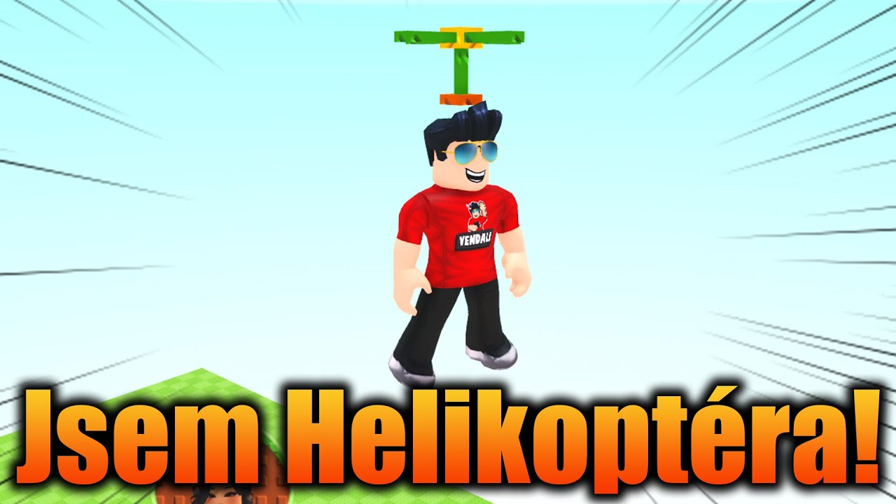 VENDALI JE HELIKOPTÉRA!😂 Roblox 🚁 Be a Helicopter
