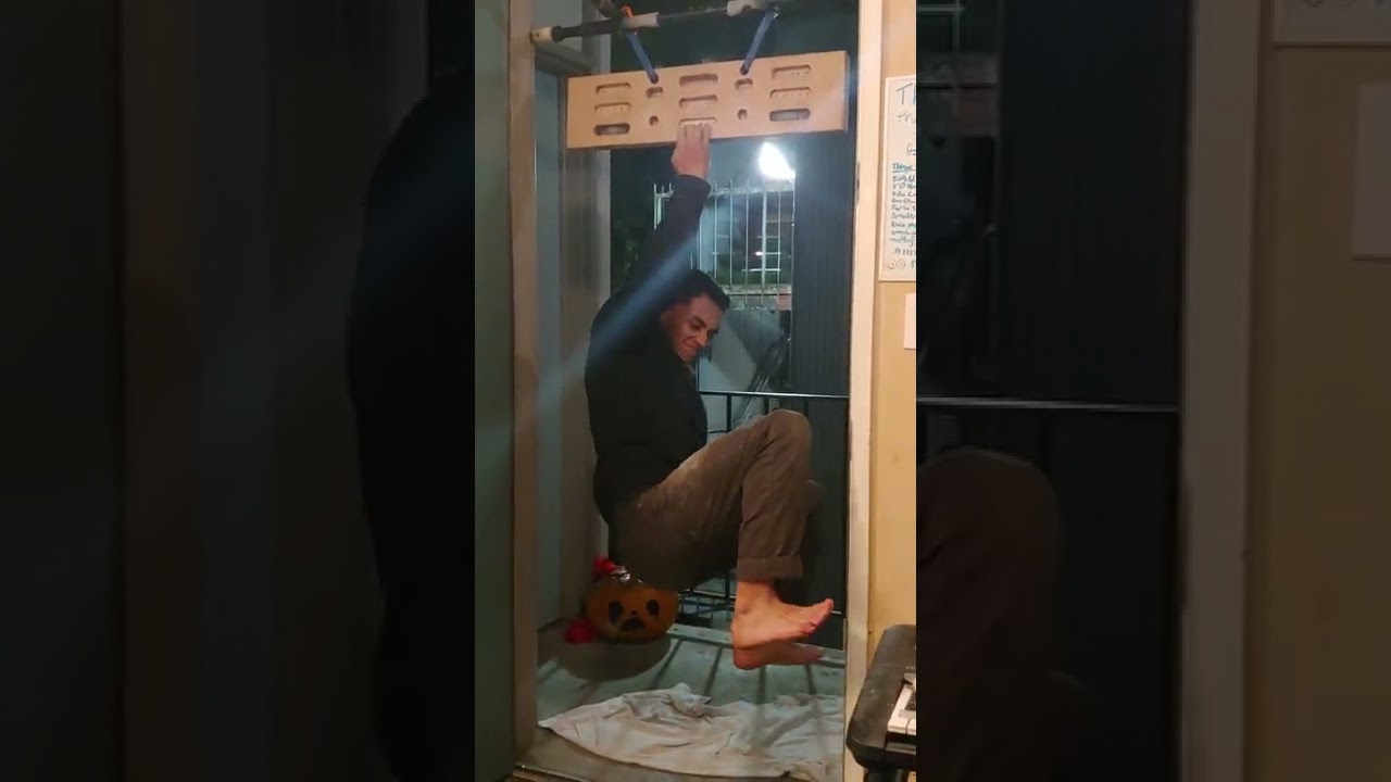 One arm hang on 10mm Edge 