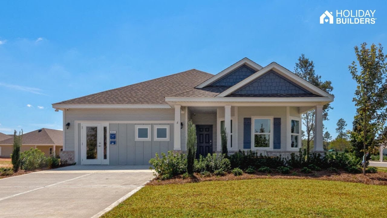 Tour of the Seacrest Floor Plan & NatureView Amenities | Freeport, FL | Holiday Builders