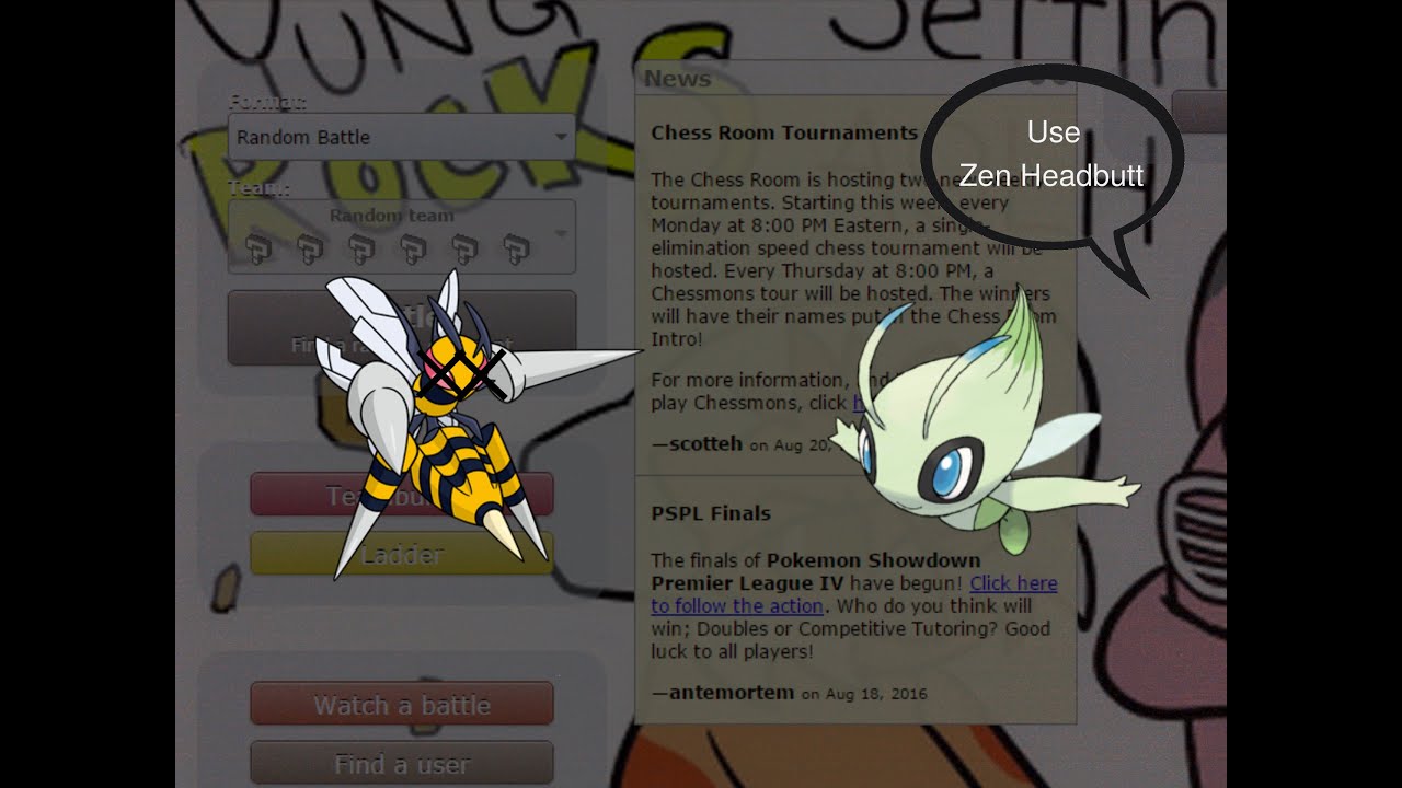 "I'm Hungry For Some Celery" Pokemon Showdown Live UU Suspect Test