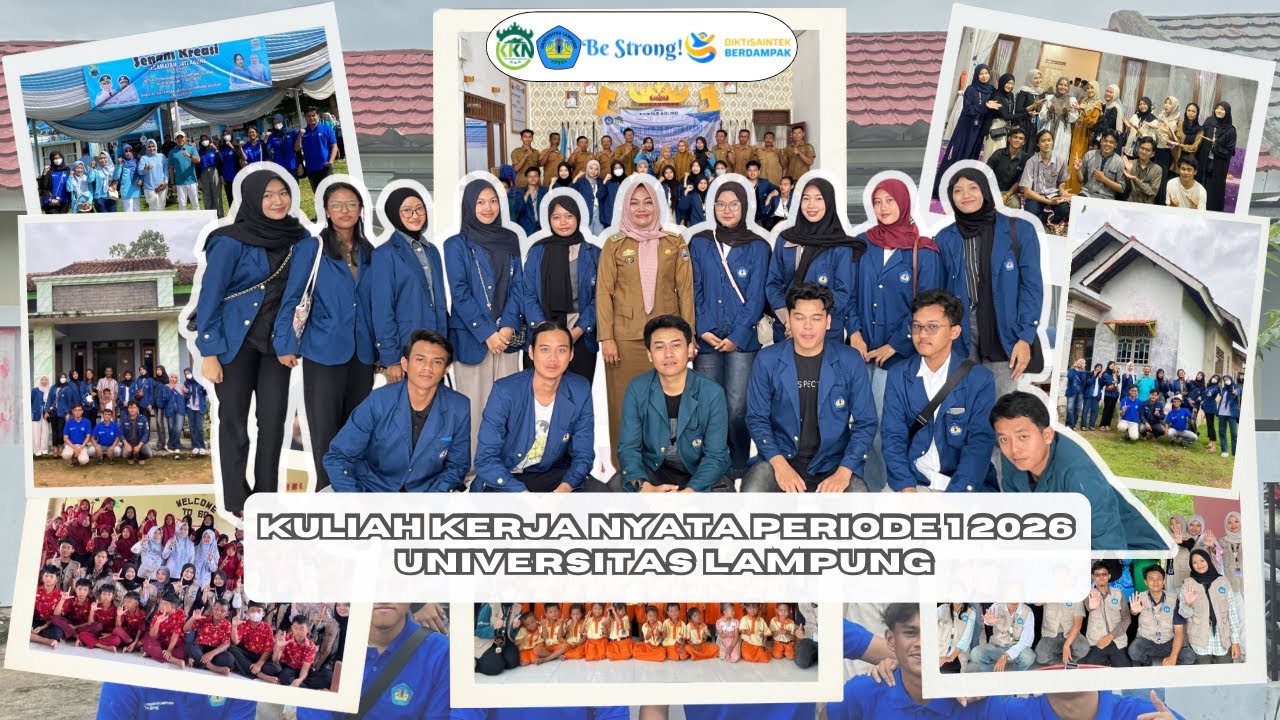 KKN UNILA Periode 1 tahun 2026 | Desa Banjar Agung