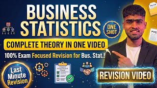 Business Statistics One shot | Complete Theory | Most Important Questions | BCOM HONS | BCOM PROG 