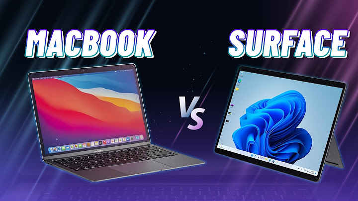 Đánh giá macbook pro 2023 vs surface pro