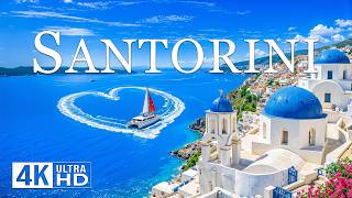 [4K] Santorini 2026 🇬🇷 Caldera Rim Towns, Crystal Seas \u0026 Timeless Greek Charm Aerial Views