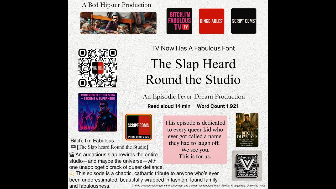 Bitch, I'm Fabulous: The Slap Heard Round the Studio #Pride Drop