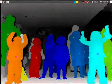 Using the OpenNI Kinect samples in Early Years