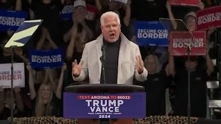 Glenn Beck FIRES UP Crowd with Electric Speech at Trump Rally