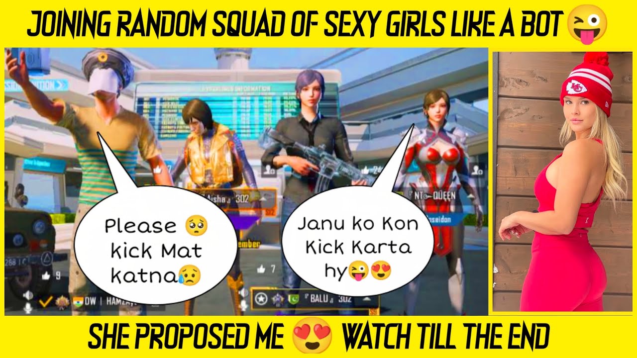 RANDOM RICH & PRO GIRLS CALL ME NOOB …1V3 TDM CHALLENGE , RANDOM GIRLS CALL ME POOR 😭…PUBG RANDOMS