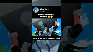 His teacher is crazy 😂 | Wrong Way to use Healing Magic #anime #shorts #funny #animemoments