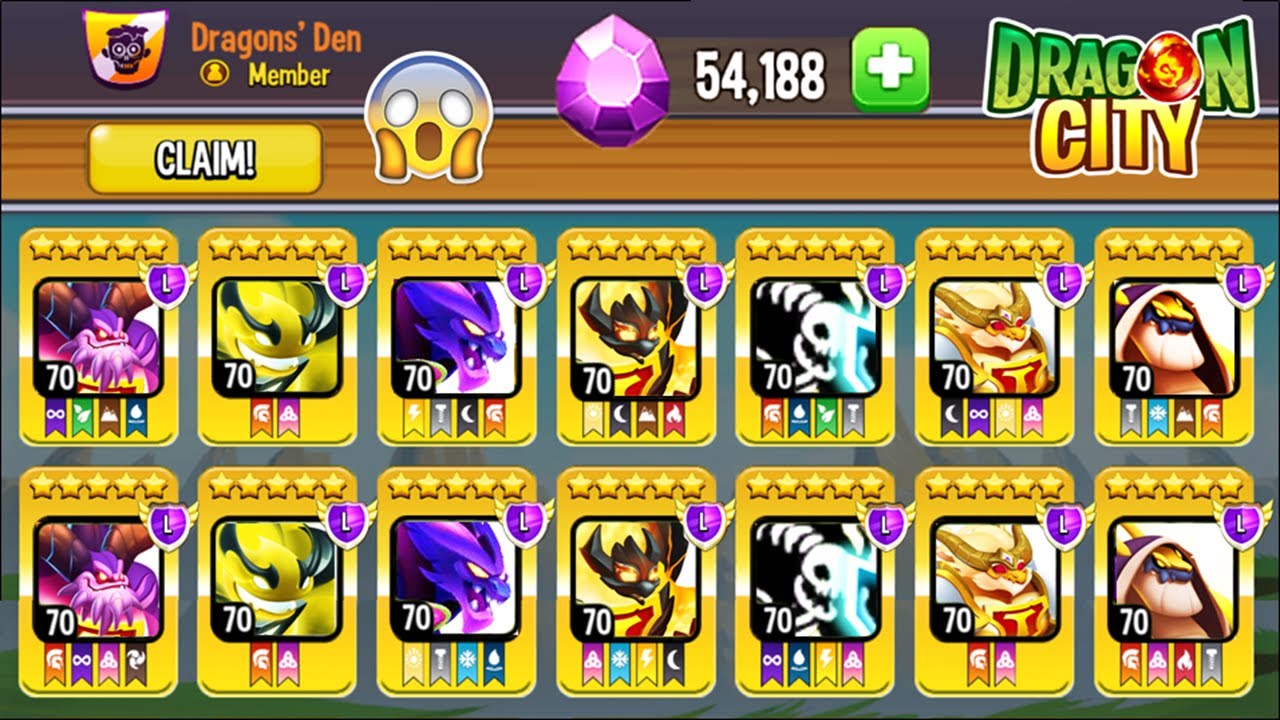 OPENING TITAN DRAGON CHEST in DRAGON CITY 2023! 😱