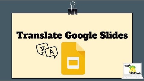 Translate Google Slides with Slides Translator Add-on