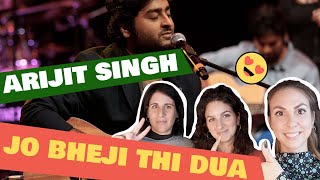 ITALIAN GIRLS REACT to INDIAN MUSIC | Jo Bheji Thi Dua – | Arijit Singh | MUSIC VIDEO REACTION!