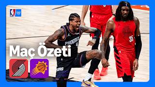 Portland Trail Blazers - Phoenix Suns Maç Özeti Nba Prime Video Türkiye