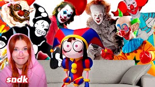 КЛОУНСКИЕ УЖАСЫ | Как клоуны стали символом жути Реакция на  sndk ( Сыендук )