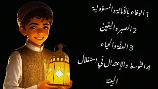 تبسيطْ جميع دُروس مدخل القسط | التَّربية الإسلامية 1 باك | 