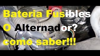 CARGA PERO N😲 CARGA | ALTERNADOR O BATERÍA? Estas Pruebas determinan la respuesta👨‍🔧