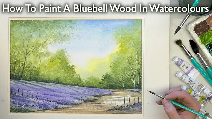 Paint A Bluebell Wood In Watercolours