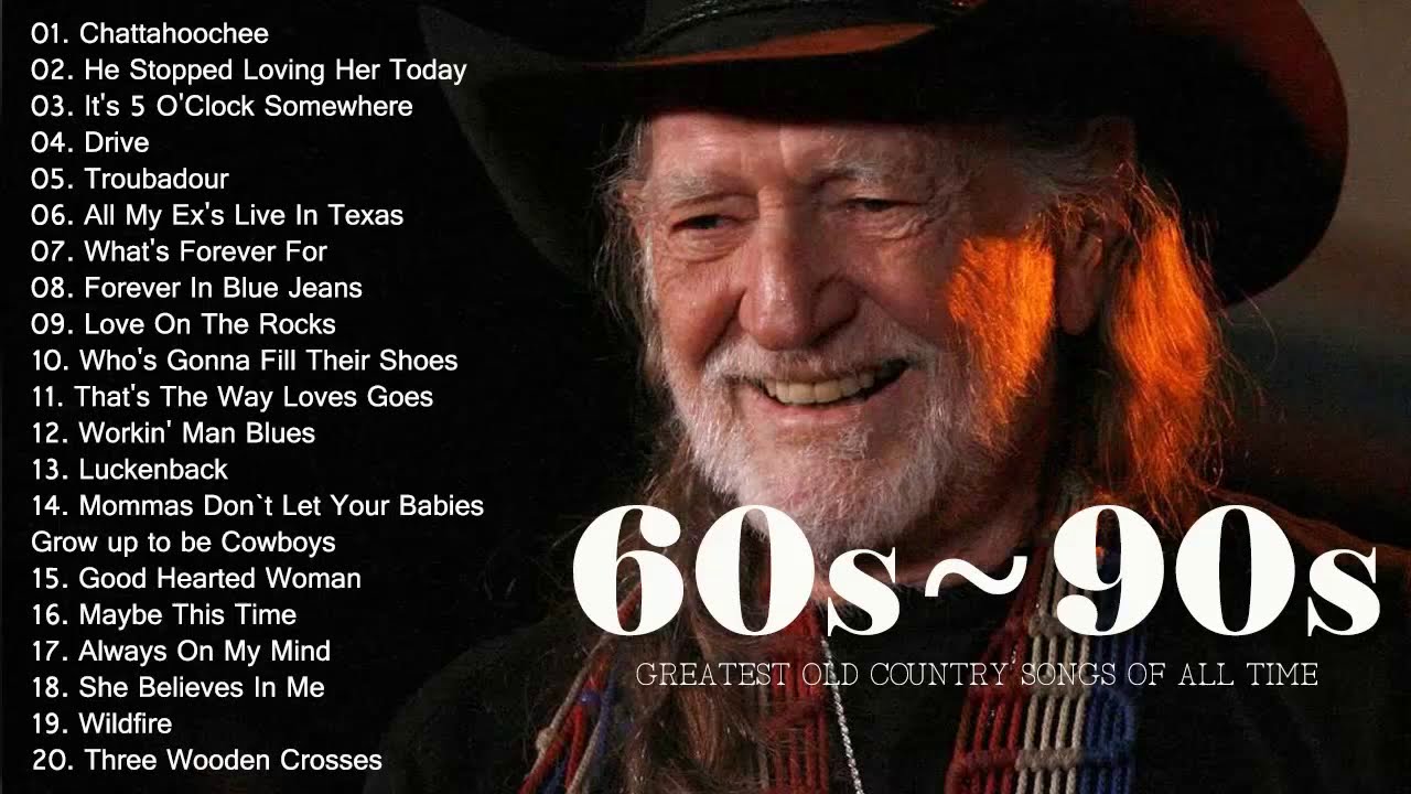 Top 100 Classic Country Songs Of 60s,70s, 80s&90s - Greatest Old