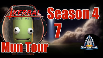 Mun Tour [7] Kerbal Space Program Career 1.8 Modded